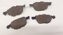 Image of Disc Brake Pad Set image for your 2022 Volvo XC60   